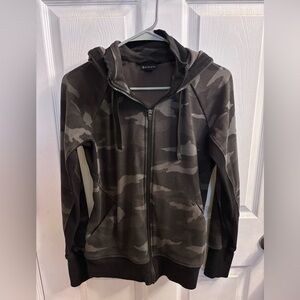Athleta Camo Zip Hoodie